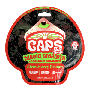 CAPS Psychedelic Amanita Gummies – Strawberry Sucker