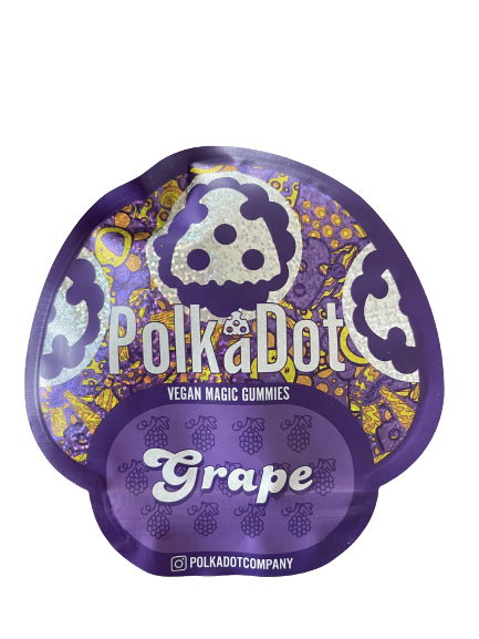 Polkadot 4g Magic Mushroom Gummies - Grape