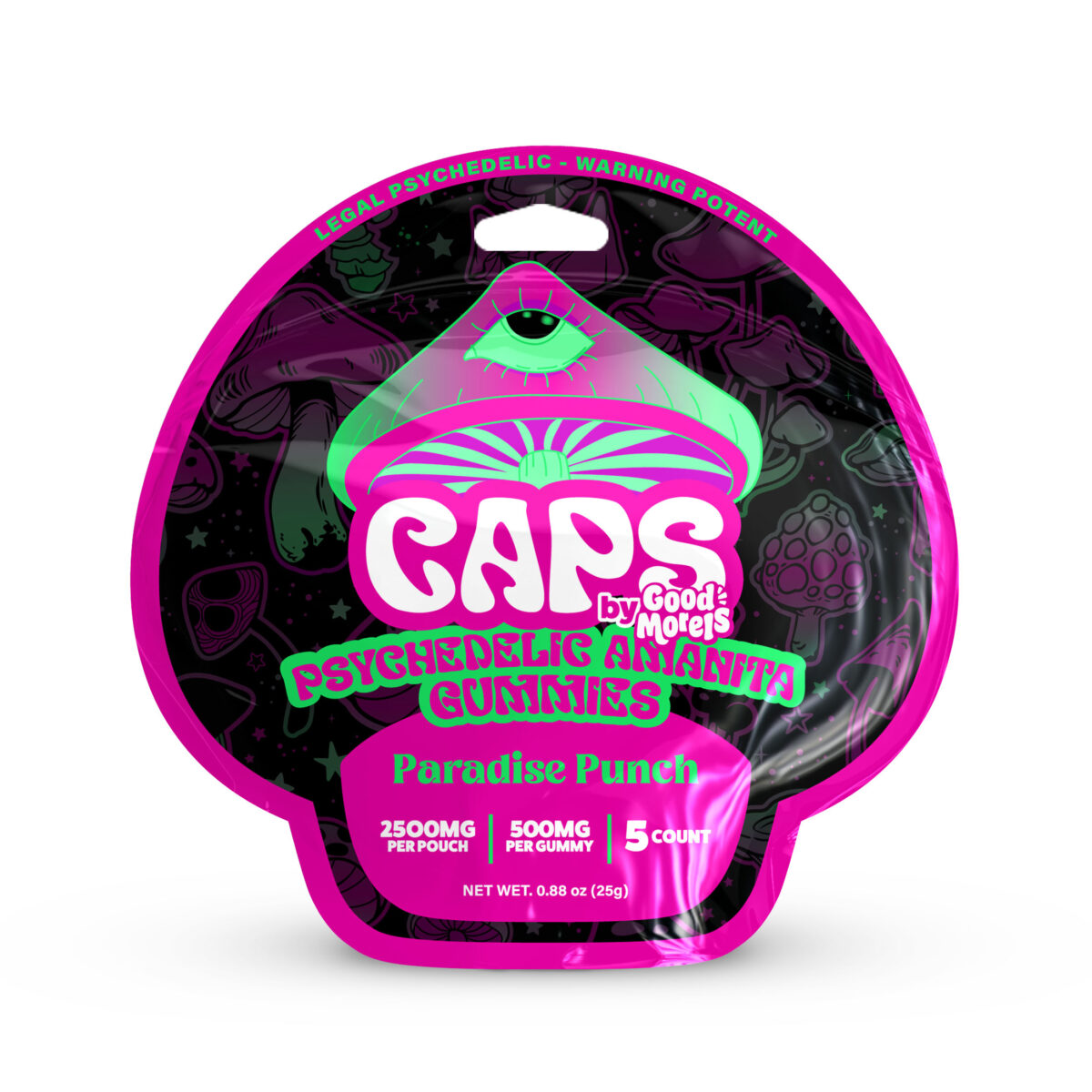 CAPS Psychedelic Amanita Gummies – Paradise Punch