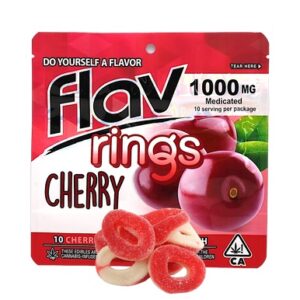 FLav Cherry Rings - 1000 mg